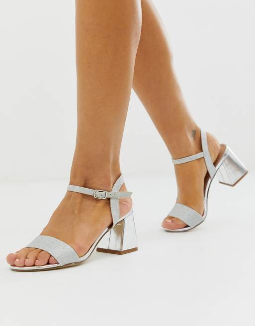 Asos clearance sandali argento