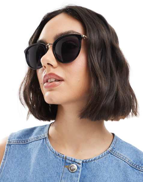 New Look - Lunettes de soleil rondes - Noir - view 1