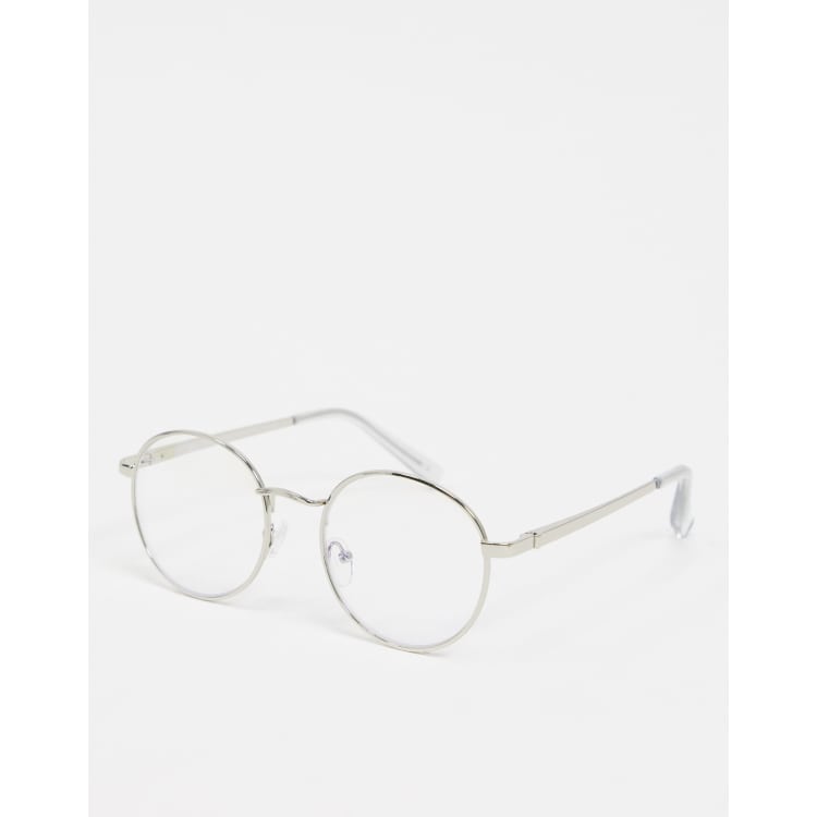 Lunette transparente ronde hot sale