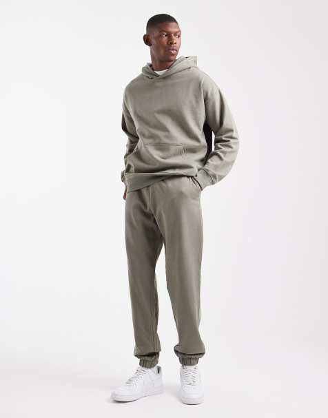 New Look - Lyse khaki joggingbukser i Regular Fit - view 1