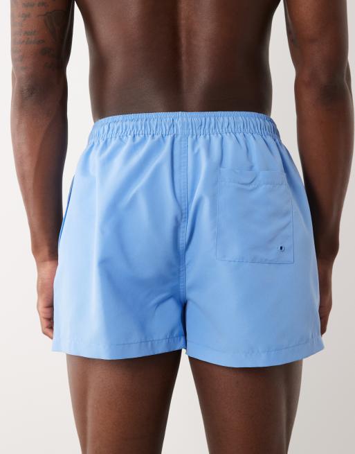 New Look - Lyseblå korte badeshorts, 5 af 5