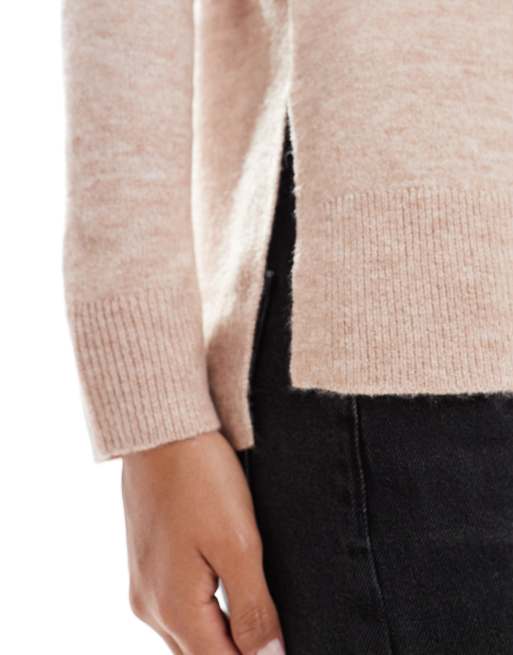 New Look - Maglione lavorato color cammello, 2 di 4
