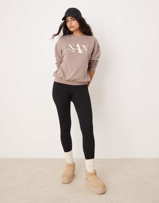 Maglione marrone outfit deals