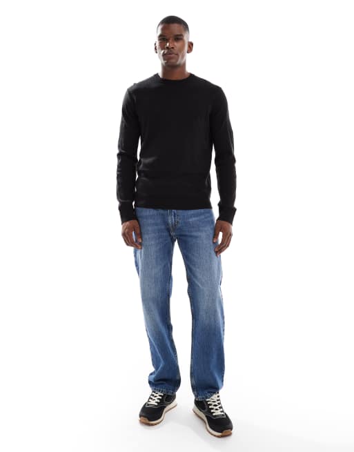 New Look - Maglione slim nero, 2 di 5