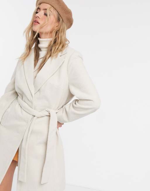 Tenue avec manteau online beige