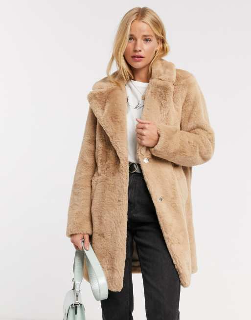 Manteau fausse fourrure femme asos hot sale