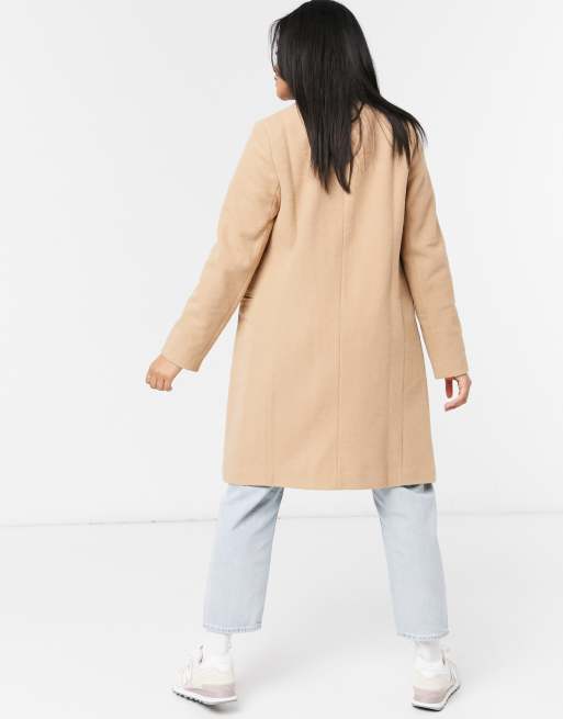 Camel Mantel Damen Kombinieren New Look – Mantel In Camel ASOS