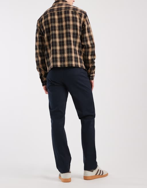 New Look – Marinblå chinos med smala ben, 2 av 5