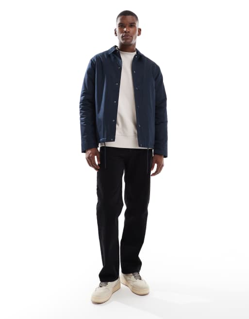 New Look - Marineblå coach-jakke med polstring, 2 af 5