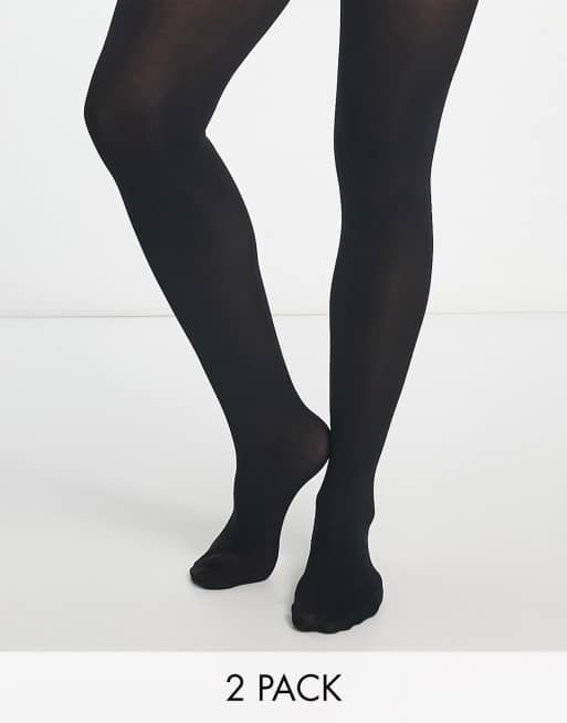 Opaque Tights 2pk (with Lycra 70 Denier)