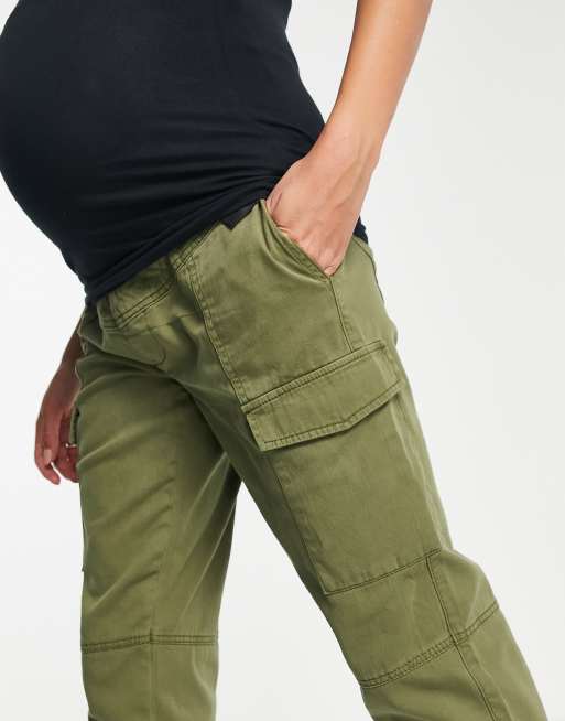 Maternity tactical store pants khaki