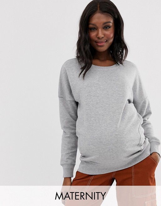 New Look Maternity classic sweatshirt
