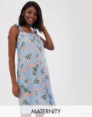 new look blue summer dress