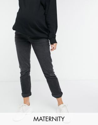 New Look Maternity mom jean in black - ASOS Price Checker