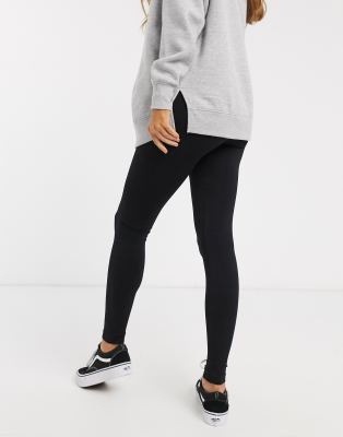 maternity denim look leggings