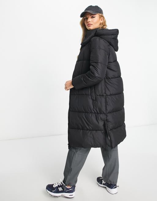 New look store black puffer coat