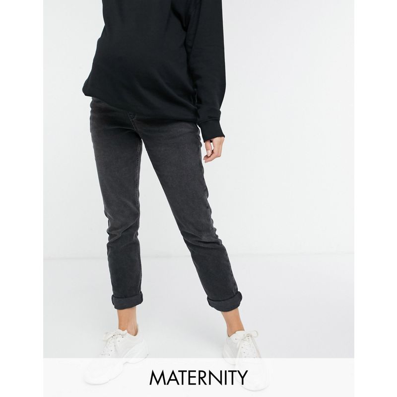 Donna Jeans New Look Maternity - Mom jeans neri