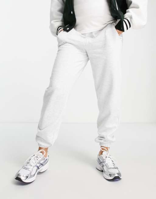 New Look Maternity over bump trackies in light grey, 2 of 4