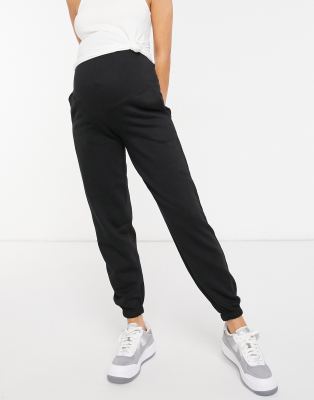 guys contrast panel drawstring sweatpants