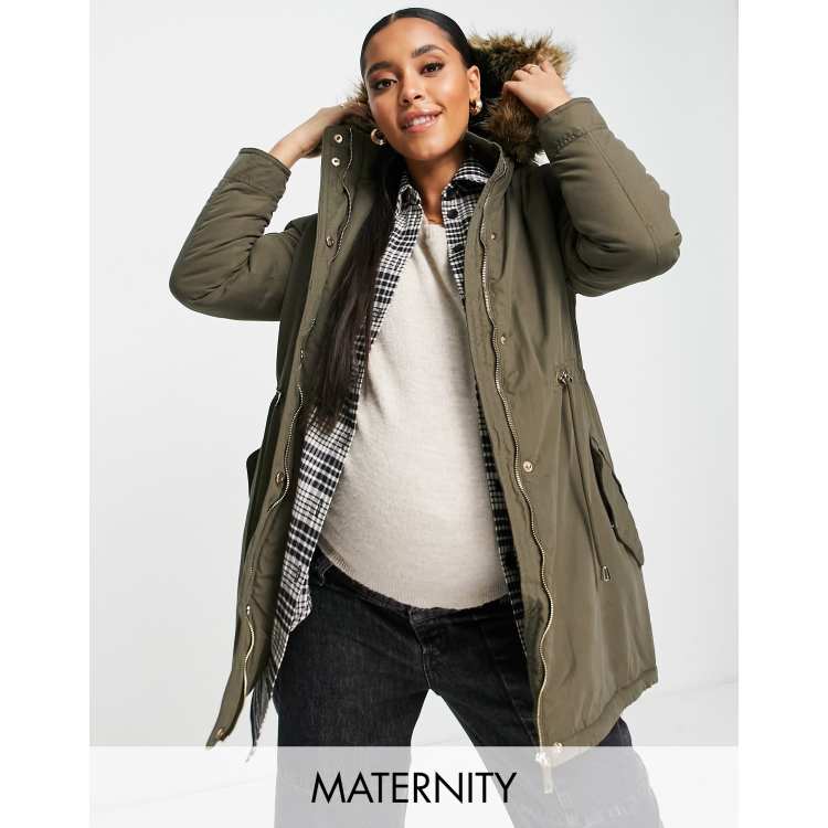 Asos new look parka best sale