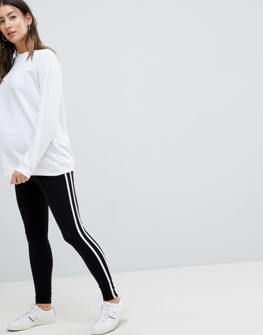 New Look Maternity Side Stripe Legging