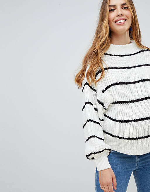 New Look maternity stripe jumper | ASOS