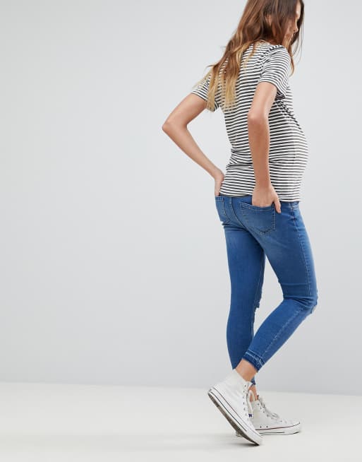 New look under bump jeans hot sale