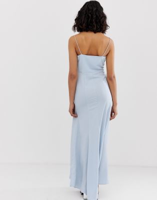 new look pale blue dress