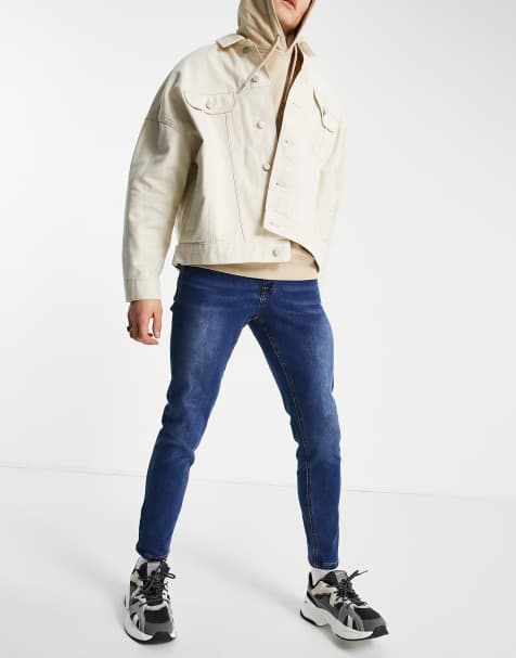 New Look - Mellemblå skinny jeans - view 1