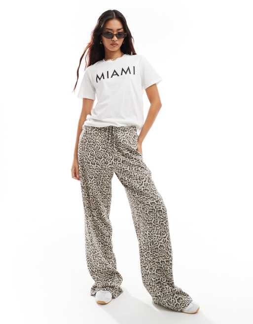 New Look - Miami - Hvid T-shirt, 2 af 4
