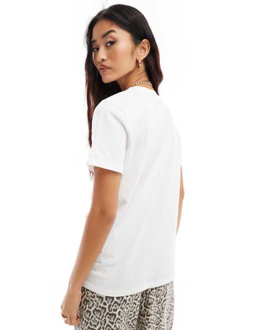 New Look - Miami - Hvid T-shirt, 3 af 4