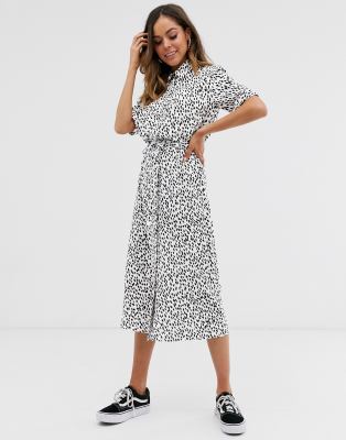 new look spotty dress