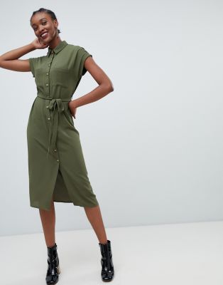 New Look Midi Shirt Dress | ASOS