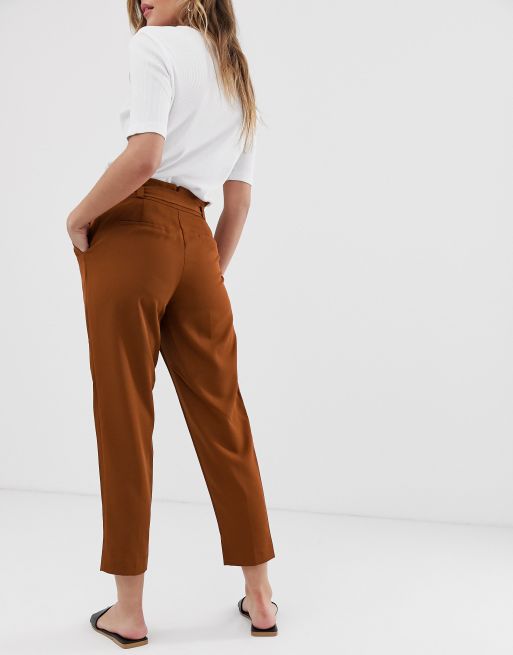 New Look Miller Tie Waist Tapered Pant, 2 of 4