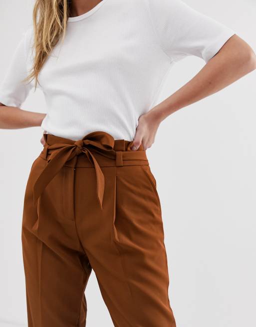 New Look Miller Tie Waist Tapered Pant, 3 of 4