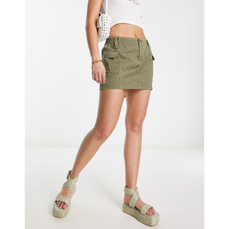 Cargo skirt shop new look