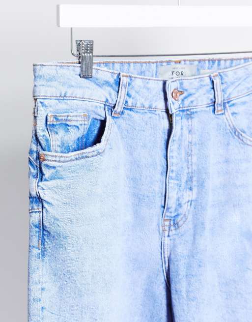 New Look - Mom jeans voor een mooie taille met light wash, 4 van 4
