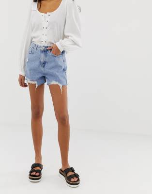 new look mom shorts