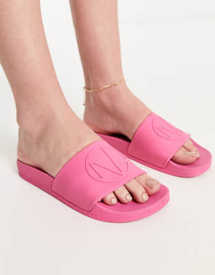 New Look - Monogramm-Slider in Rosa