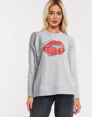 hey doll pink sweatshirt