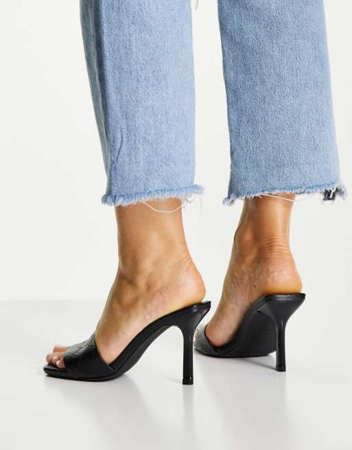 New Look - Muiltjes met hak in zwart, 2 van 4