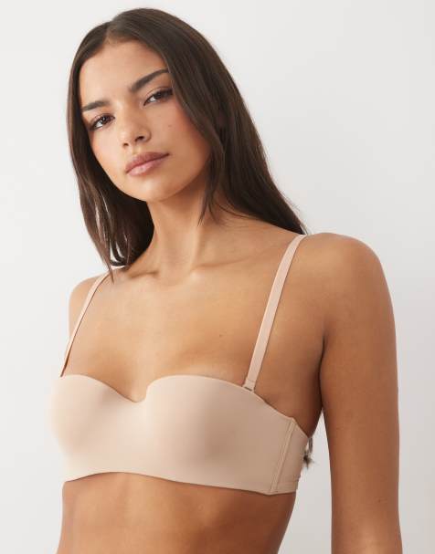 New Look multiway balconette strapless bra in beige - view 1