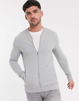 new look muscle fit hoodie