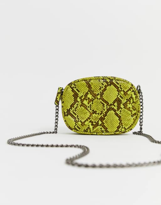 Neon snakeskin 2025 crossbody bag