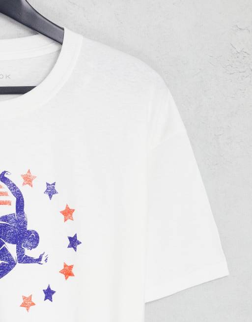 New Look NYC run club t-shirt in white, 3 of 4