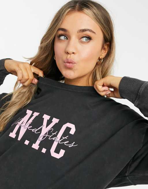 PINK NY Yankees Hoodie  Victoria secret hoodies, Fashion, Hoodies