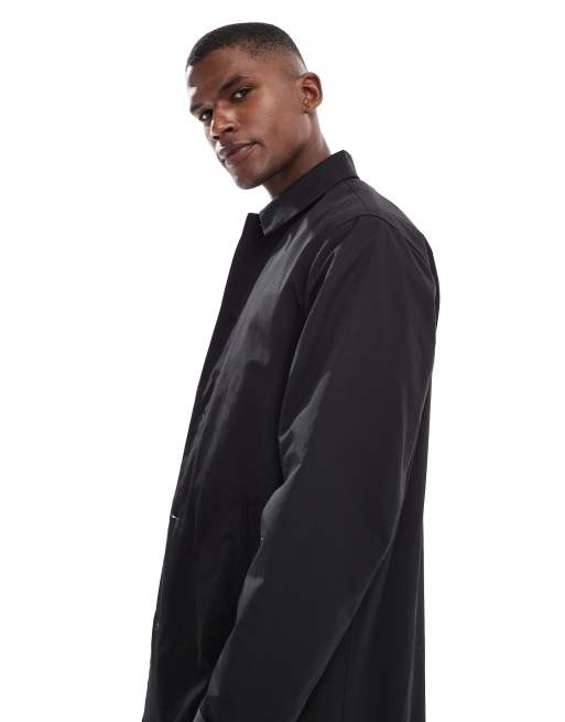 Manteau Nylon Noir Mossimo Target – Car Coat Léger En XL, Bon état