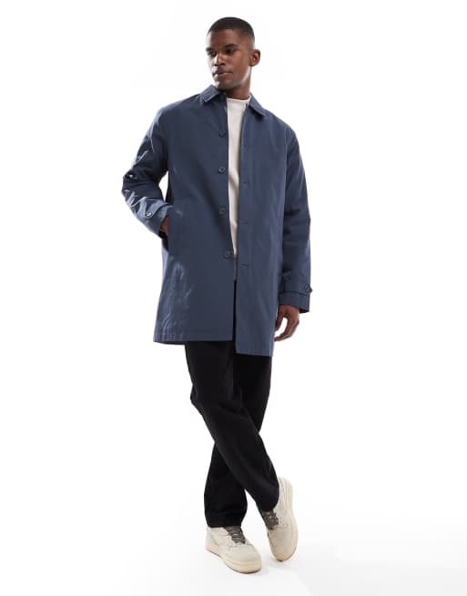 New Look nylon car coat in navy, 2 of 5