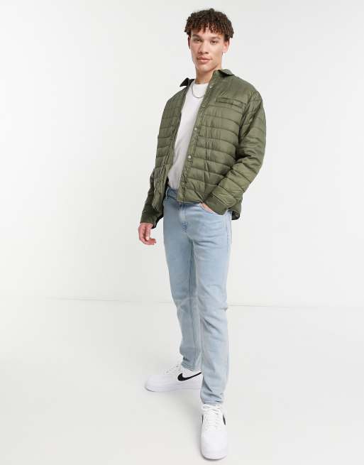 New Look – Ocieplana kurtka w kolorze khaki
