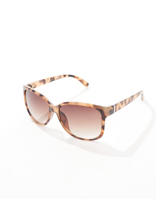 New Look – Okrągłe okulary przeciwsłoneczne oversize w kolorze brązowym, 3 z 3